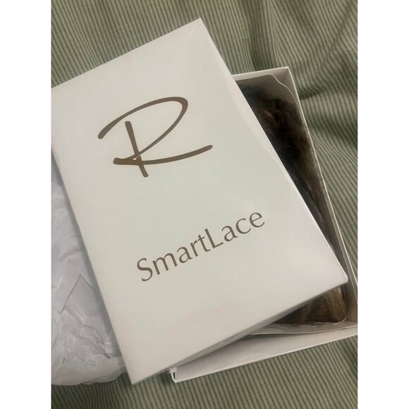 Jon Renau Miranda Synthetic Hair Wig Shaded Praline 12FS8 Medium Length Fringe - Picture 2 of 6